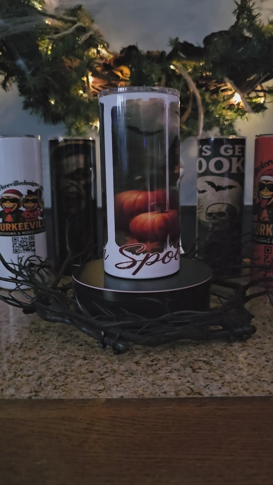 spooky season tumbler